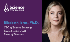 Elizabeth Iorns elected to DCAT Board